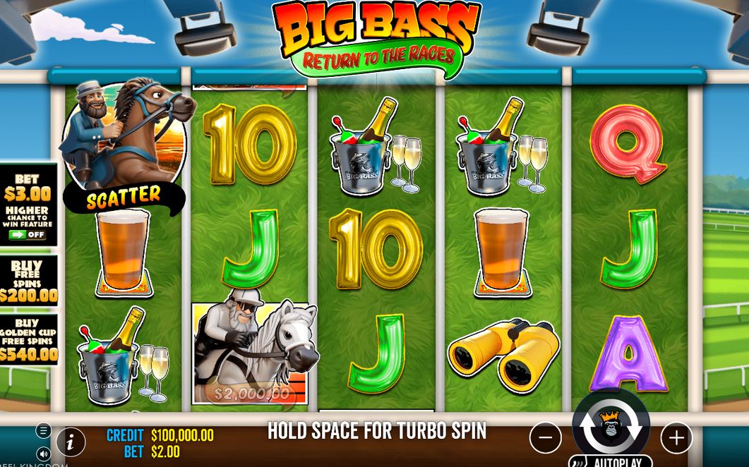 Big Bass Return to the Races